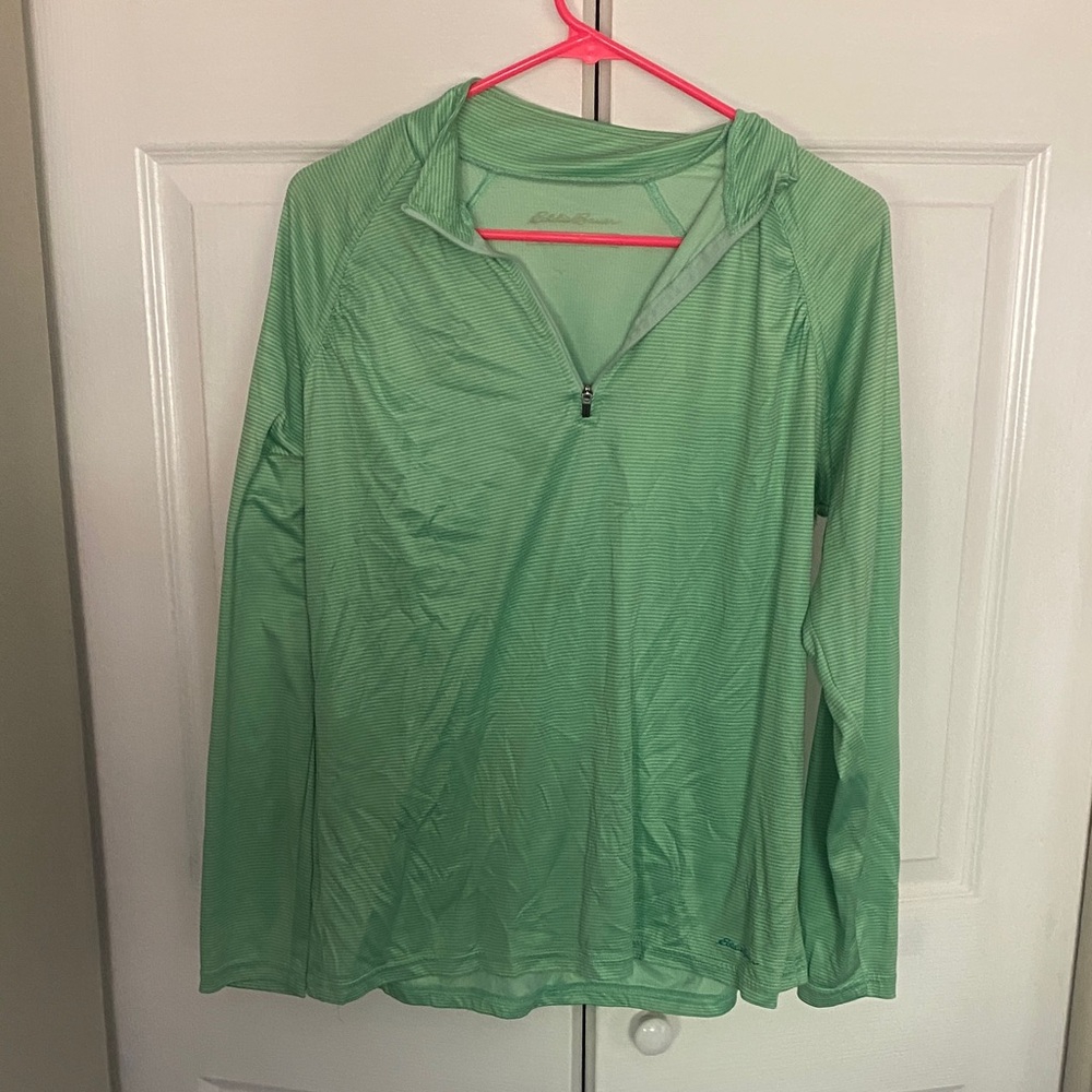 Eddie Bauer Women's Mint Green Hoodie